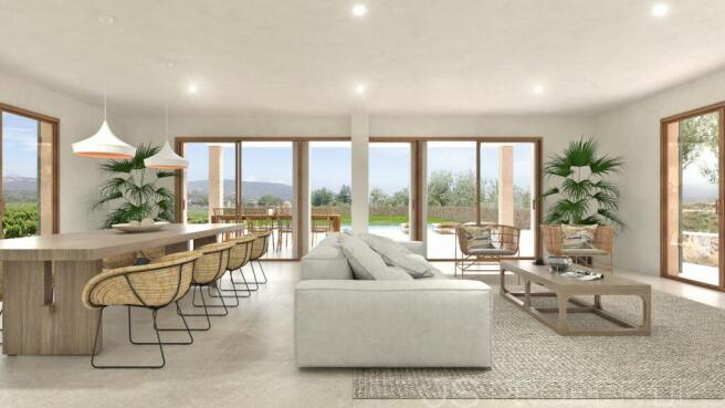 SPECTACULAR MODERN COUNTRY VILLA WITH PRIVATE VINEYARD IN ALCUDIA 