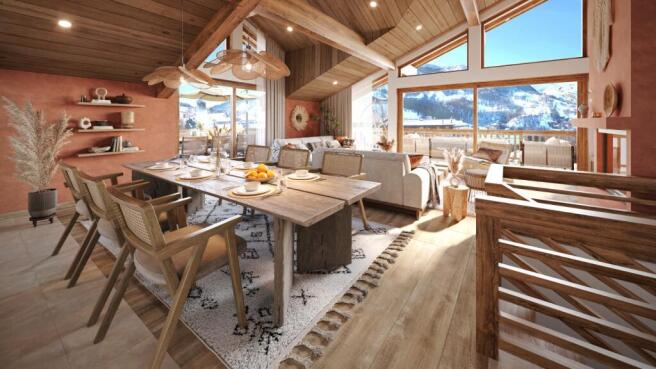 The chalet for sale