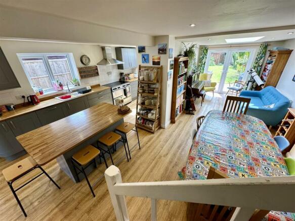 open-plan ground floor
