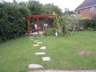 Rear garden