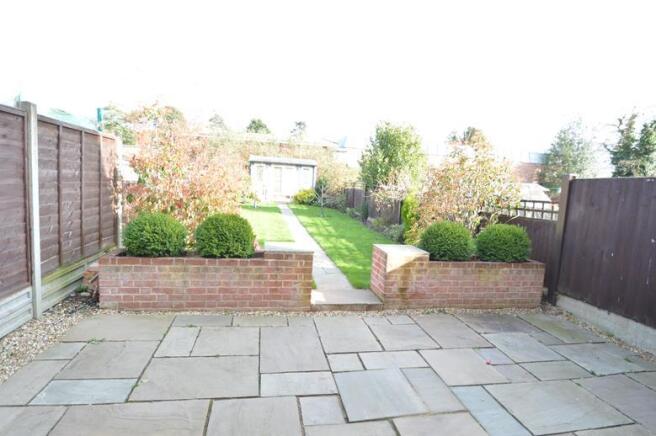 Rear garden