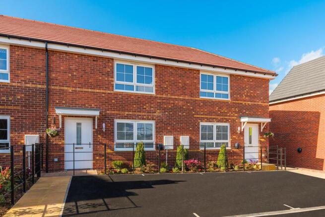 Exterior view of our 2 bed Linstead home