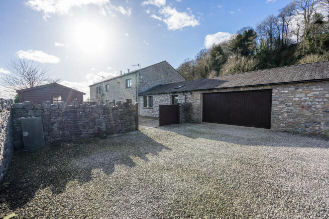 Double garage and...