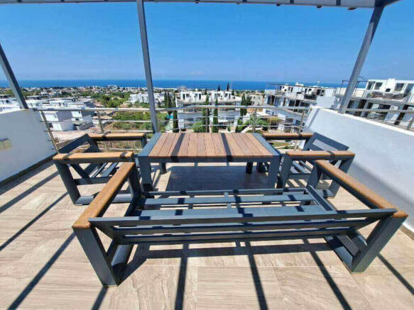 Seaview roof terrace