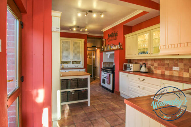 Kitchen from garden room