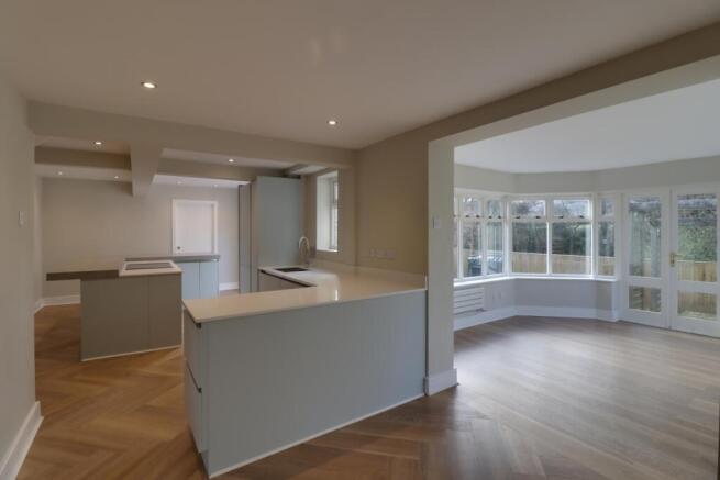 Family living kitchen