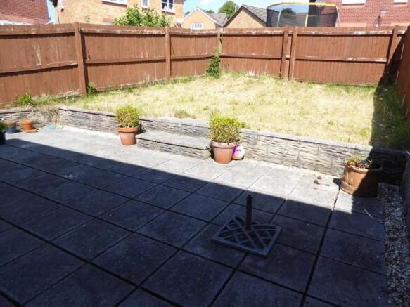 Rear Patio Area
