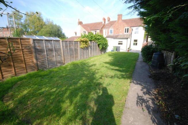 Rear garden