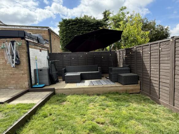 Rear garden
