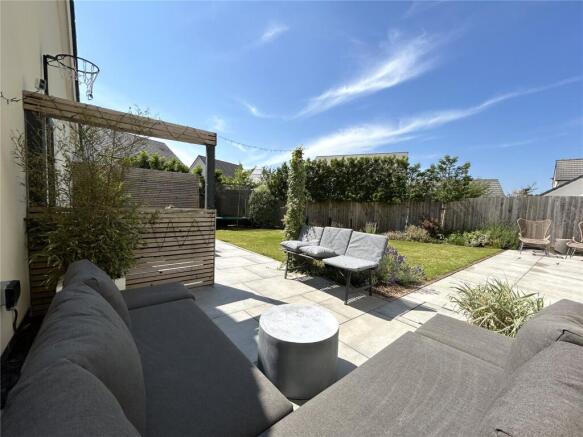 West Facing Garden