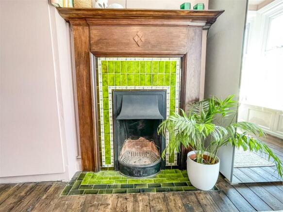 Bedroom One Fireplace