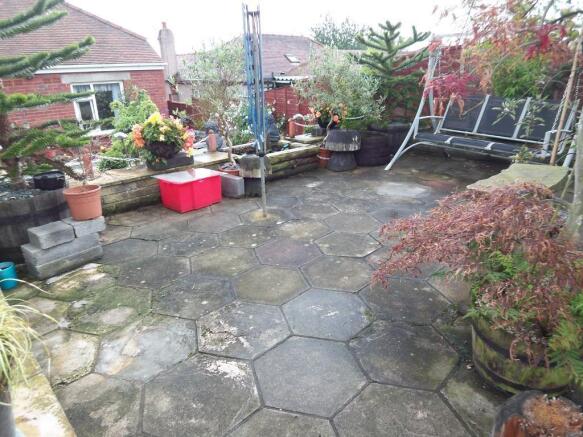 Rear garden