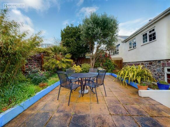 rear patio