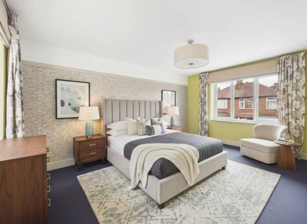 Bedroom One (Virtually Furnished)