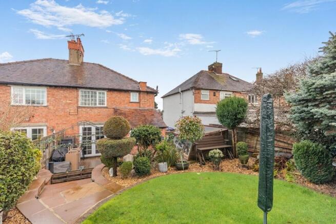 Rear garden