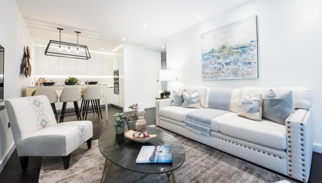 2 bed flat to rent Thornes House, Nine Elms SW11
