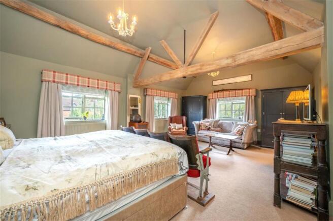Vaulted Bedroom