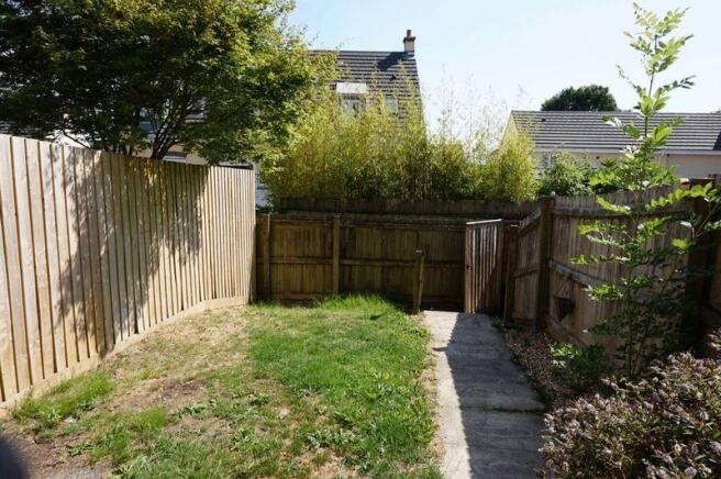 Rear garden