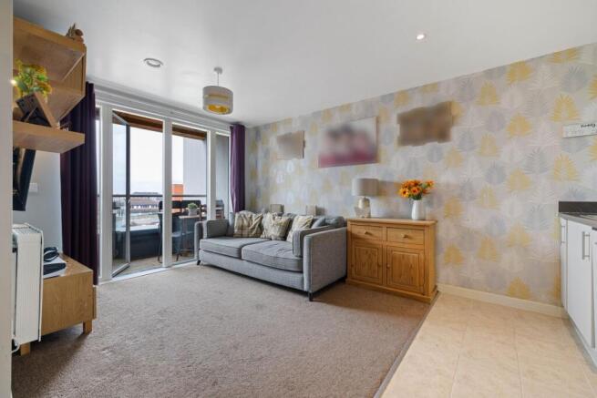 Living room reverse angle