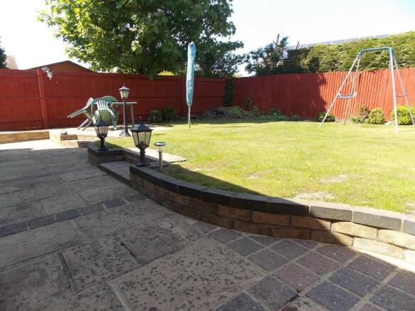Rear garden