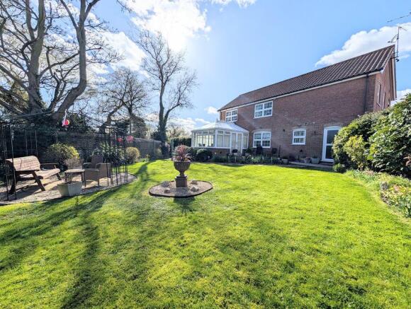 Rear garden