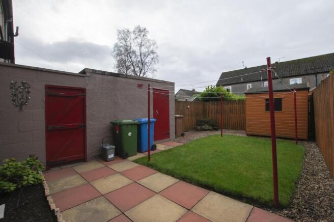 Rear garden