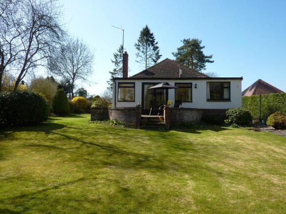 Rear of Property