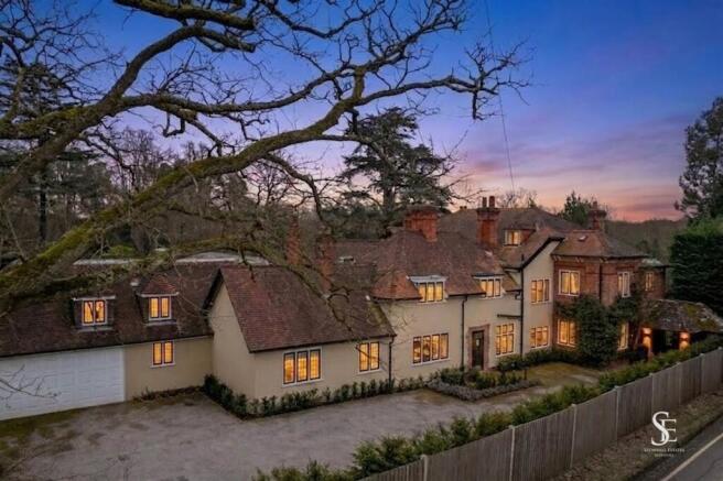 Front of House Twilight