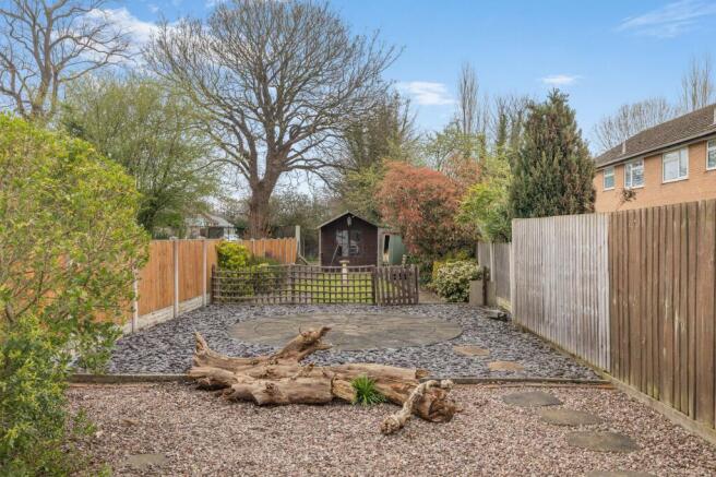 Rear garden
