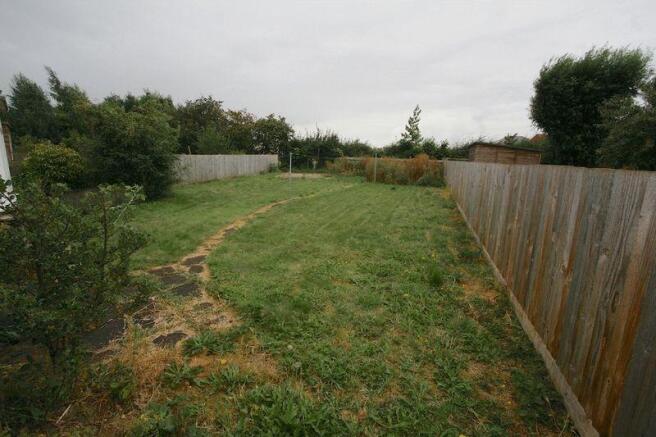 Rear garden