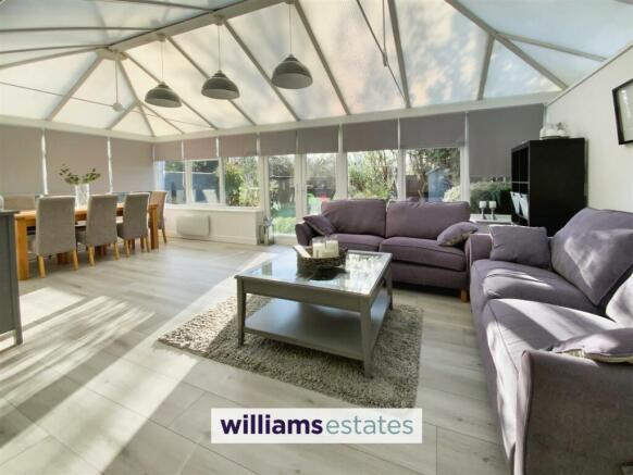 open plan conservatory