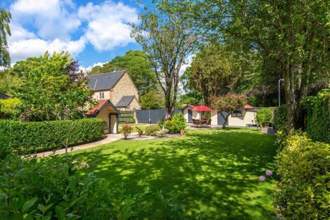 Rear garden