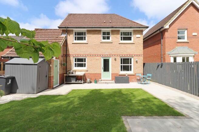 Rear of Property