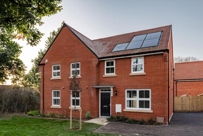 External shot of semi-detached archford next to hadley