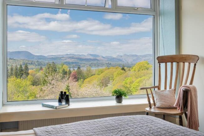 View from bedroom one