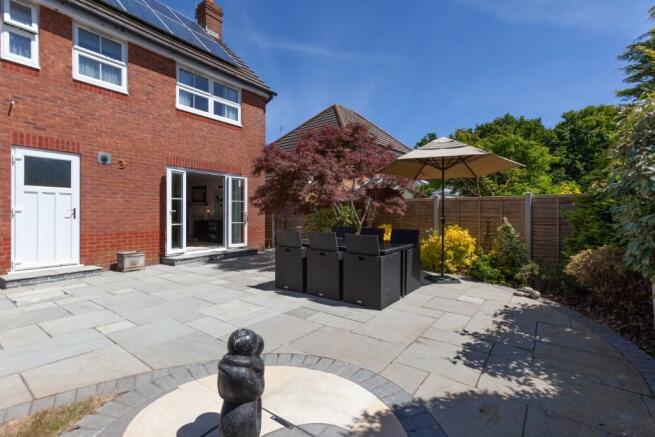 Rear garden