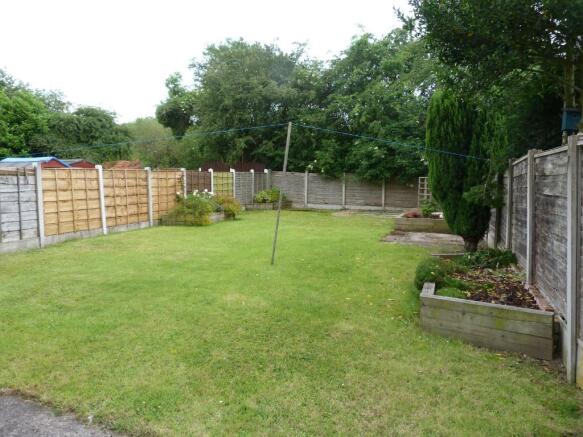 Rear garden