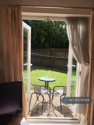 Patio From Sitting Room 