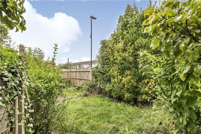 Garden Behind Garage