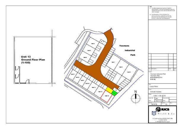 Unit 13 Yeomans Industrial Park - Floor Plan0001