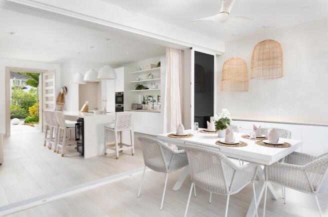 Terrace to kitchen