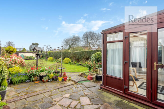 Rear garden