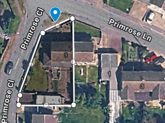 Corner plot boundary