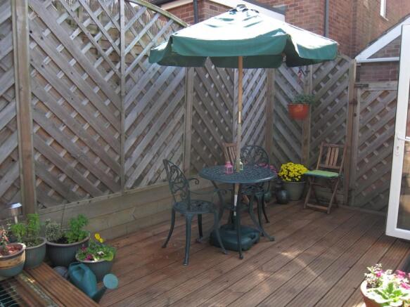 Decked Patio