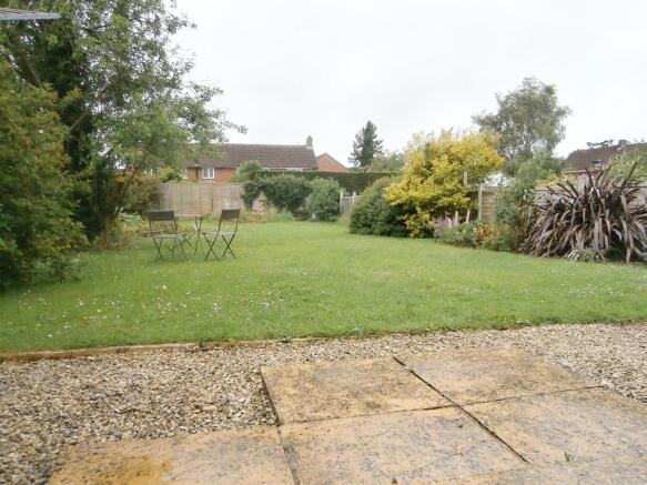 Rear garden