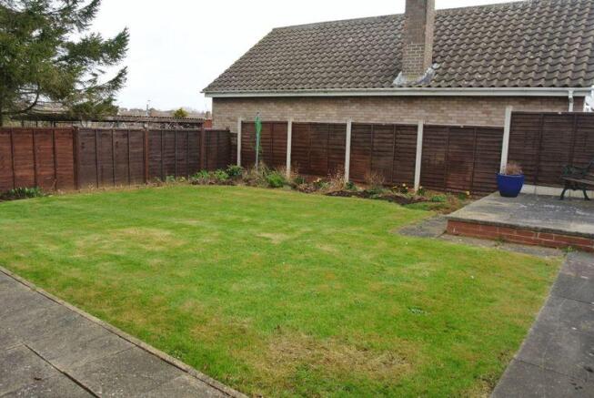 Rear garden