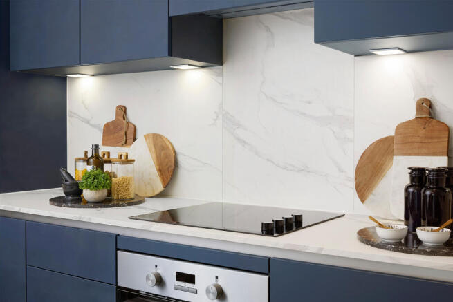 Kitchen Detail - Show Apartment