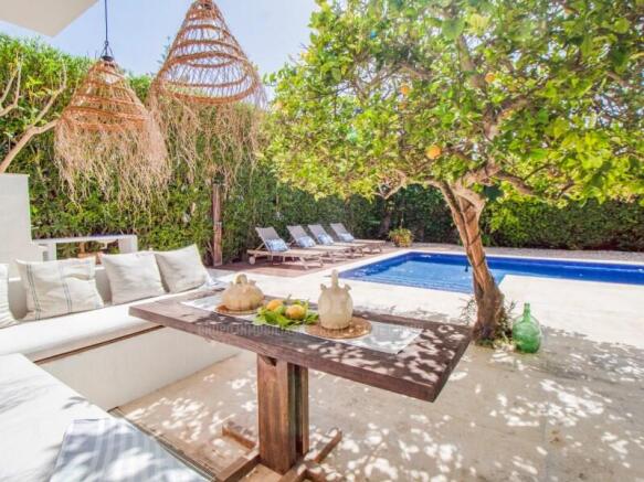 Luxury villa with pool and sea views in Santa Ana, Es Castell