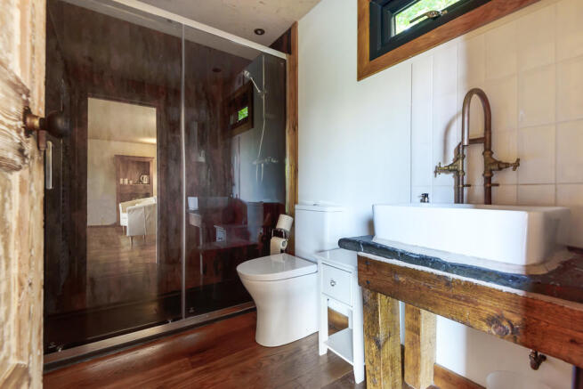 The Cabin Shower ...