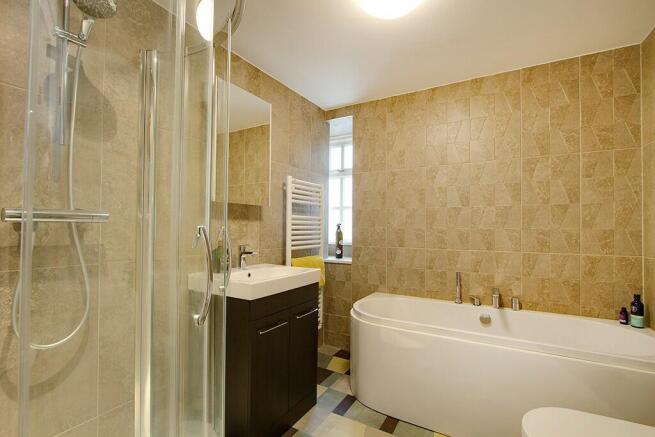 En suite bathroom